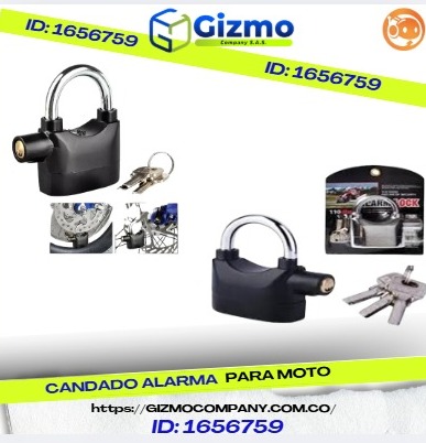 Miniatura 2 de Candado Alarma Para Moto